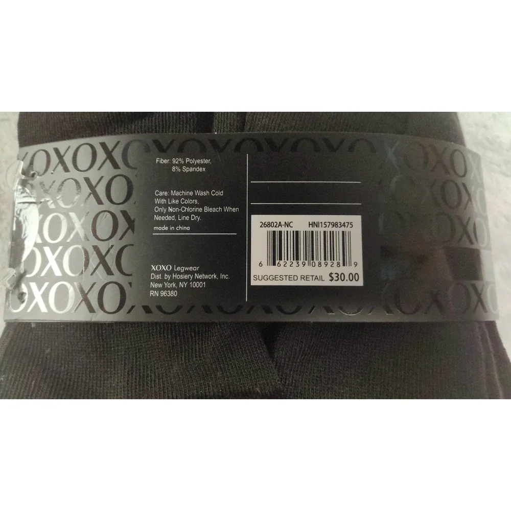 XOXO  Socks Womens Sizes 4 - 10 Black 20 Pairs Low Cut Black Socks